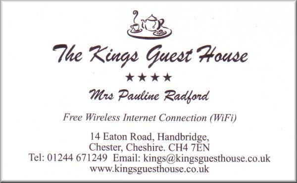 Kings Guest House Handbridge 2